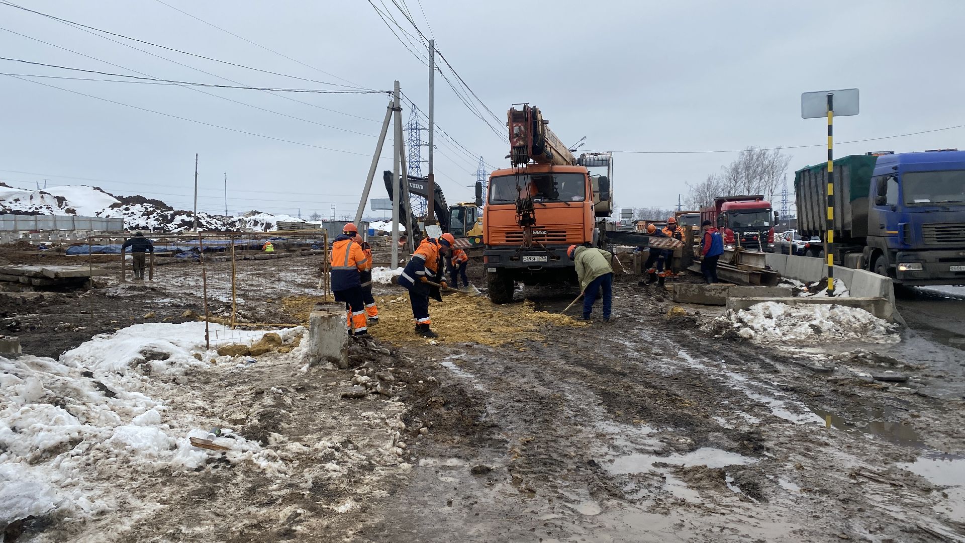 каширское шоссе, строительство дорог, володарское шоссе, съезд на каширское шоссе, ленинский городской округ,
