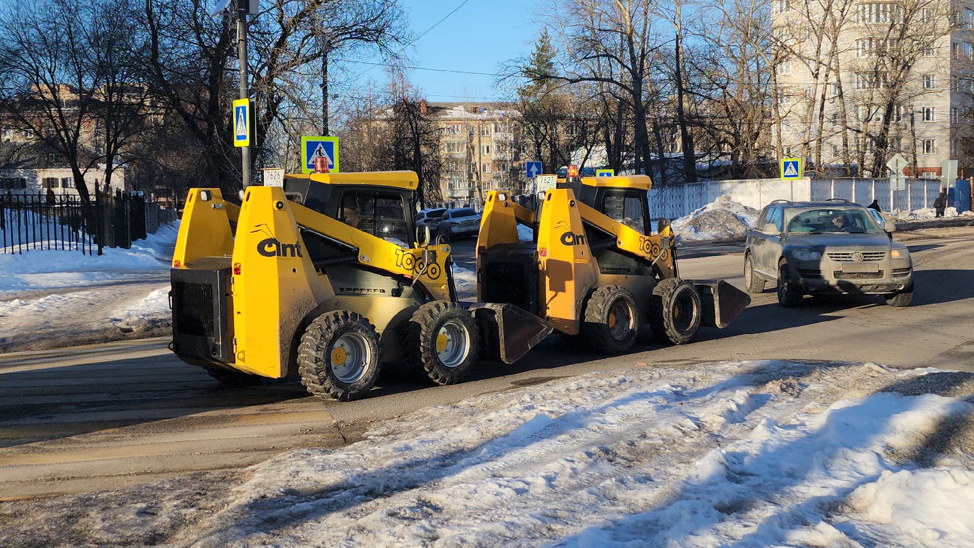 выездная администрация, уборка снега и наледи, Павел Соболев, Альберт Шагизиганов, борис аубакиров, ук наукоград,