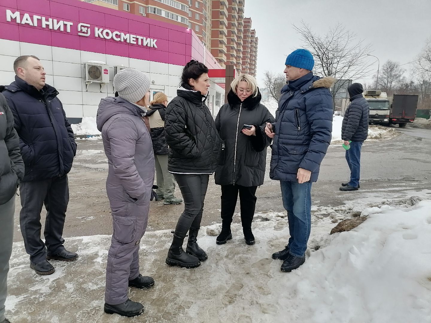 Переход, Жд пути, лобня