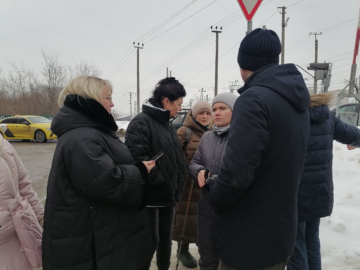 Переход, Жд пути, лобня