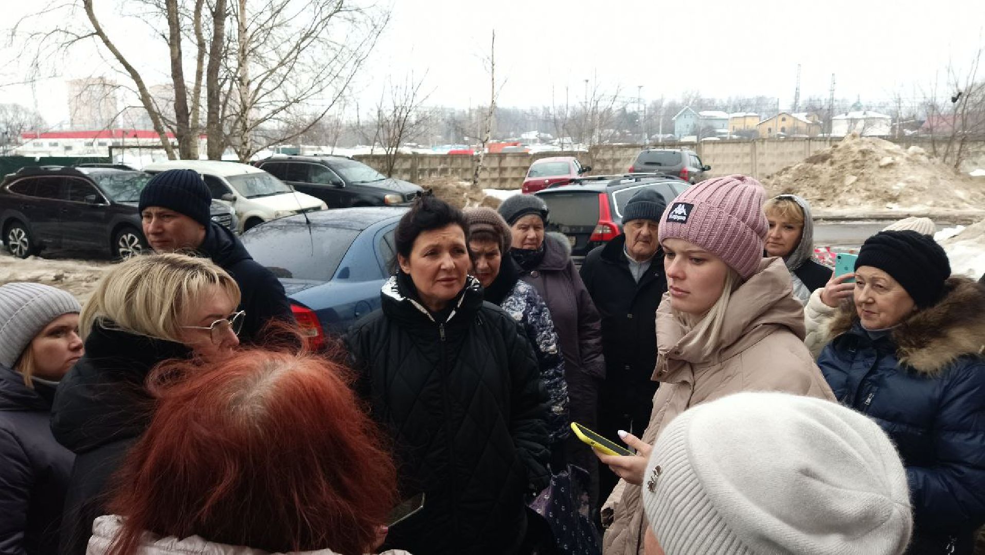 Переход, Жд пути, лобня