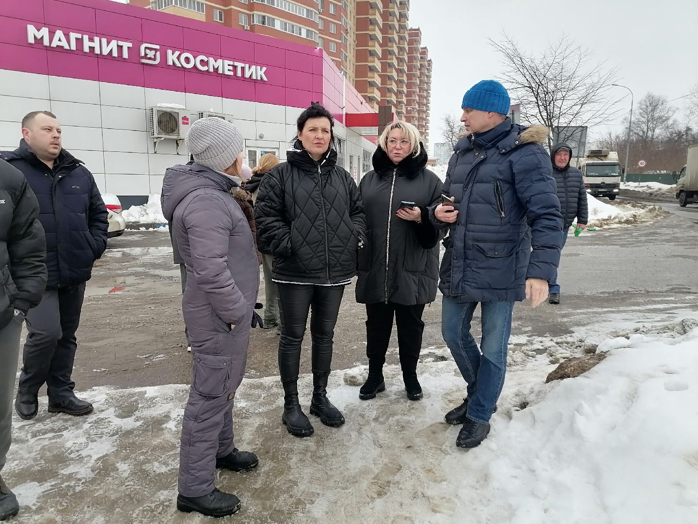 Переход, Жд пути, лобня