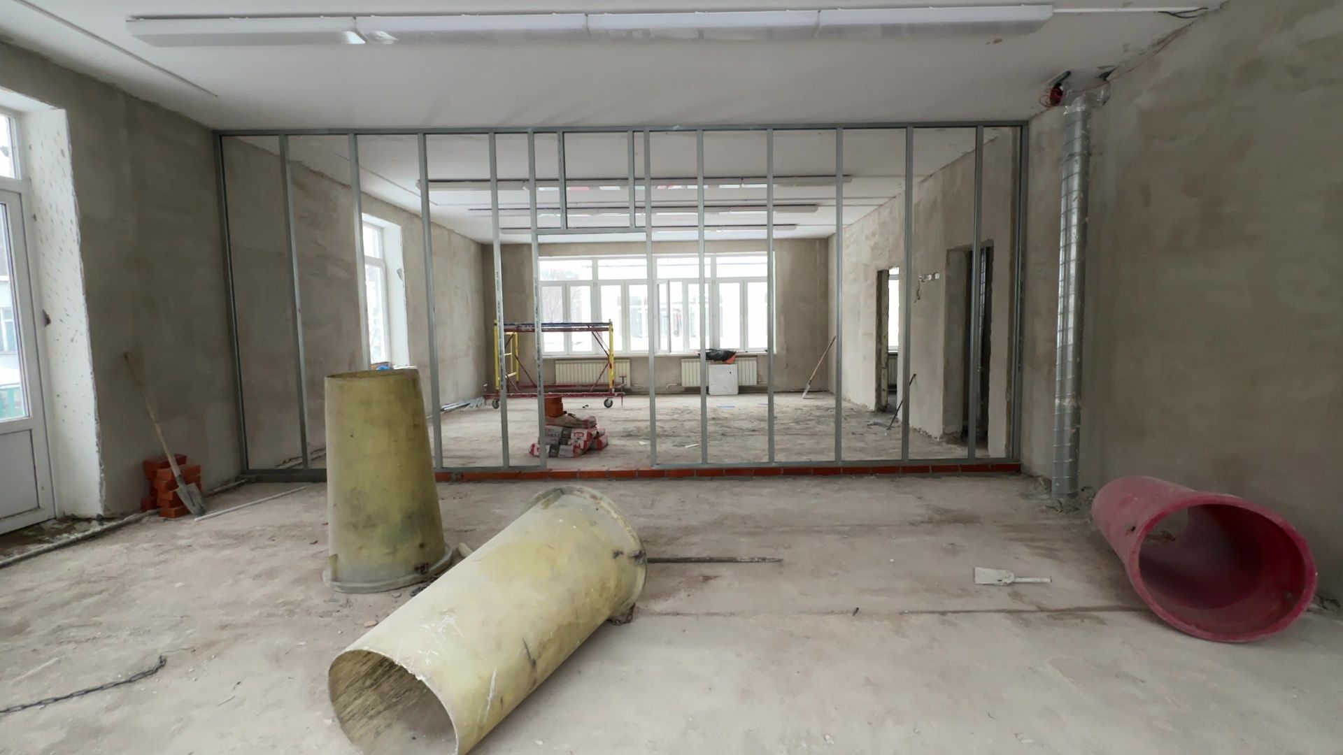 Реутов, образование, ремонт, детский сад, стены, грунтовка, шпатлевка,