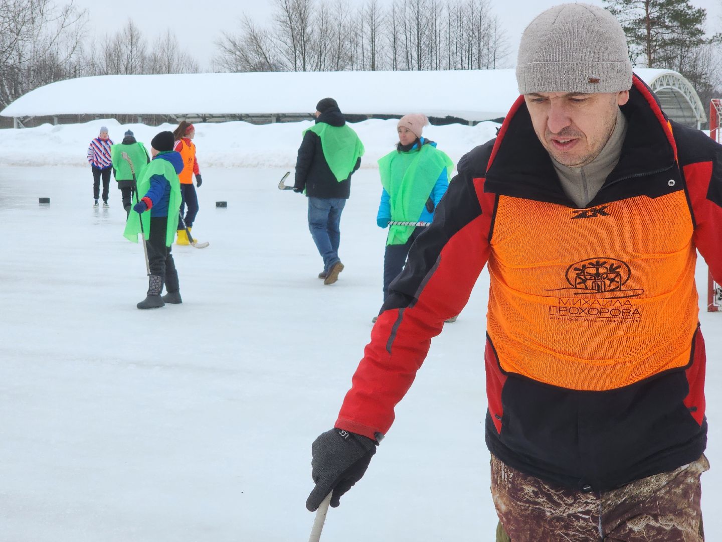 профсоюз, орехово-зуевский округ, хоккей в валенках,