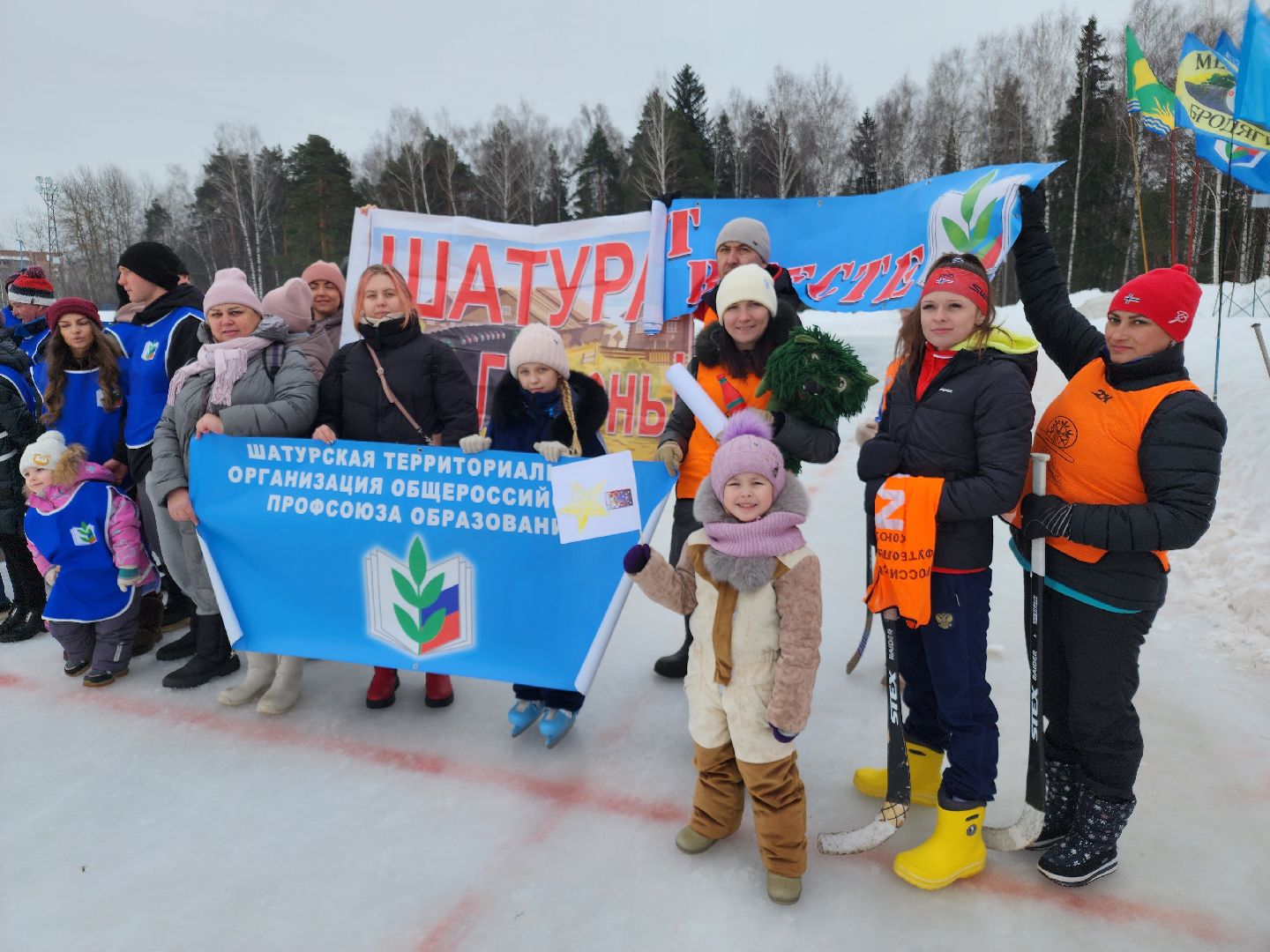 профсоюз, орехово-зуевский округ, хоккей в валенках,