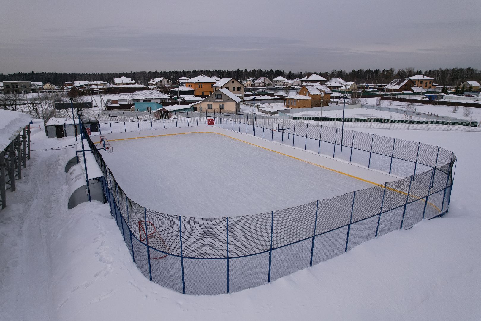 видео с коптера, физкультура, спорт, марфино,