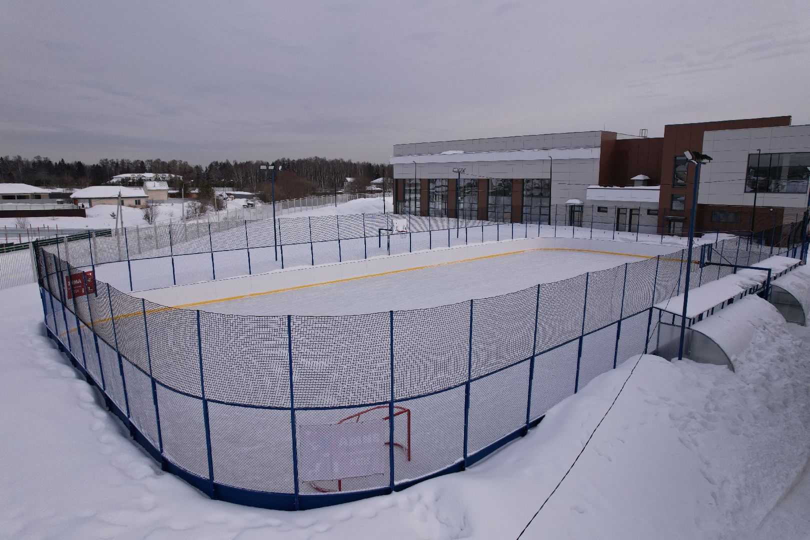 видео с коптера, физкультура, спорт, марфино,