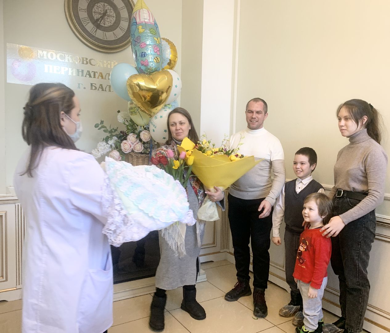 Балашиха, Подмосковье, Младенец-богатырь, Тысячный ребенок, Новорожденные, Перинатальные центры,