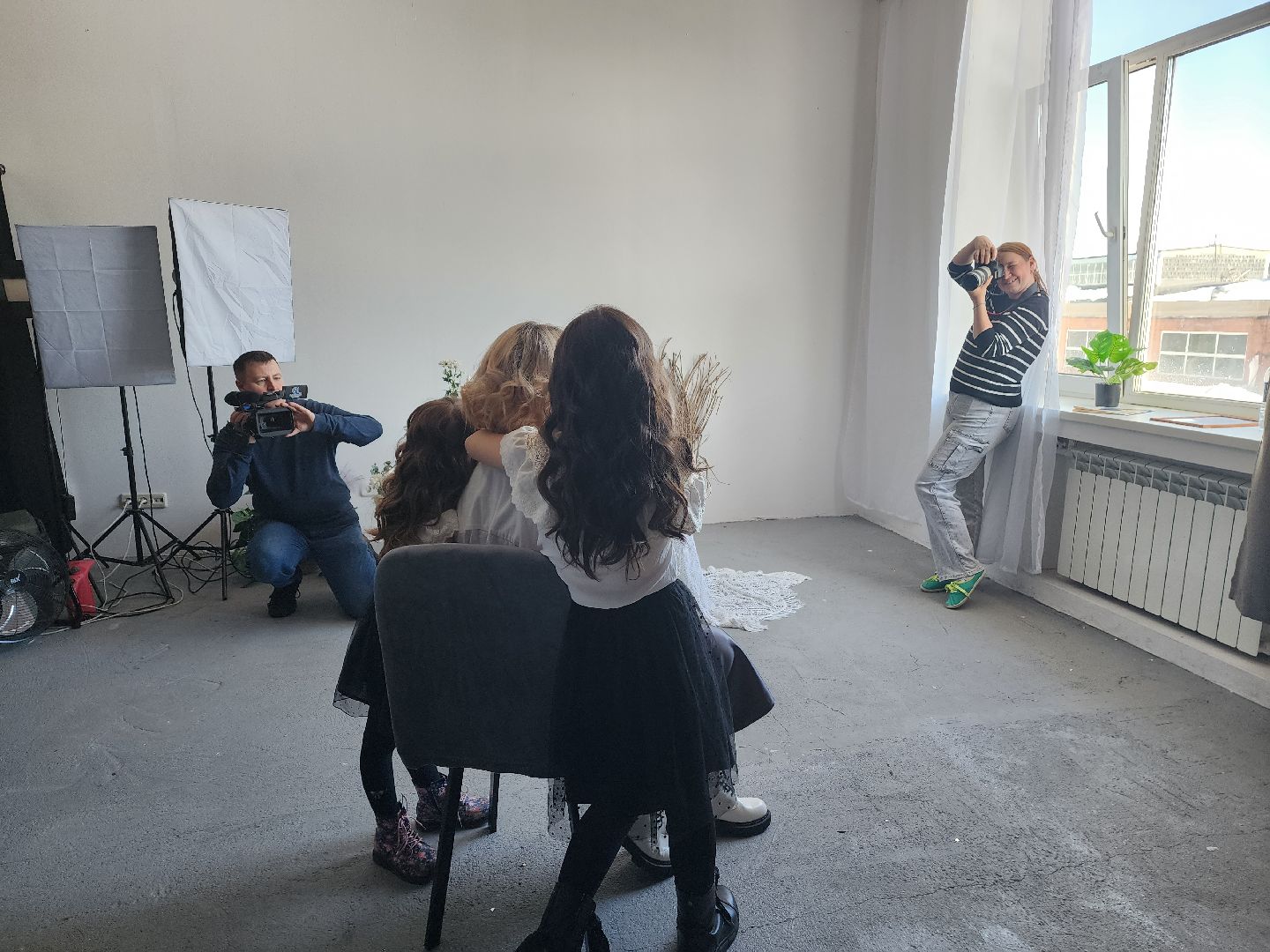 пушкино, сво, жены участников сво, фотосессия, мамы, дети,