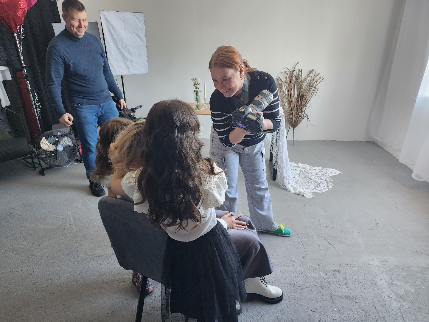 пушкино, сво, жены участников сво, фотосессия, мамы, дети,