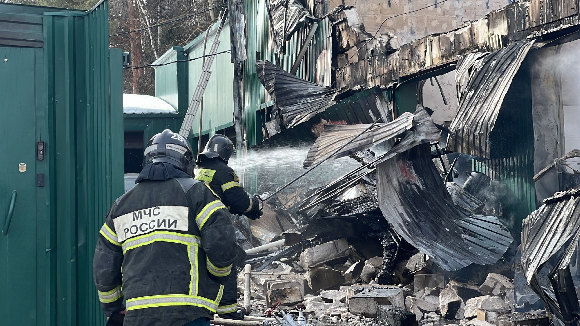 химки, чп, пожар, автосервис,