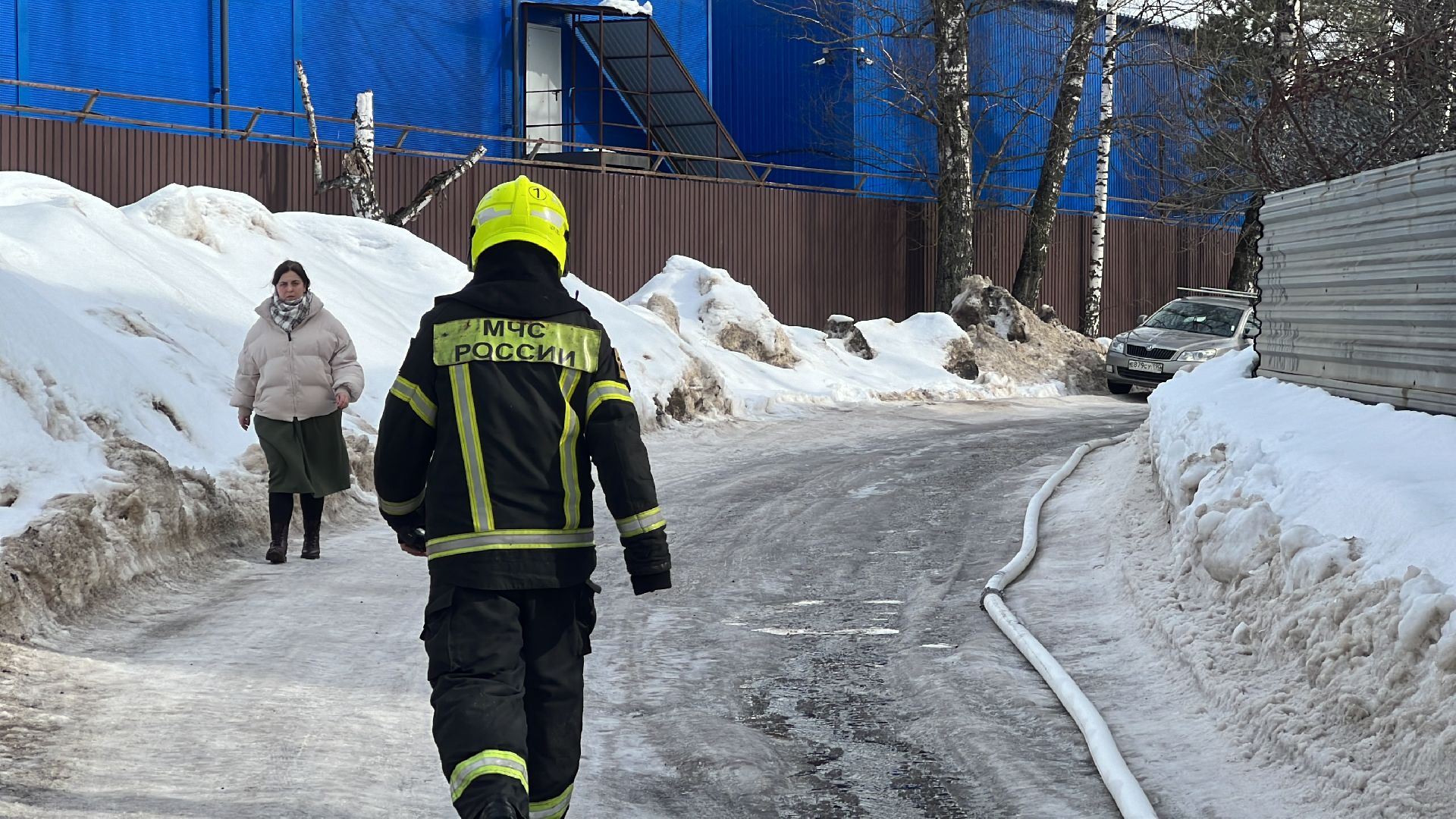 химки, чп, пожар, автосервис,