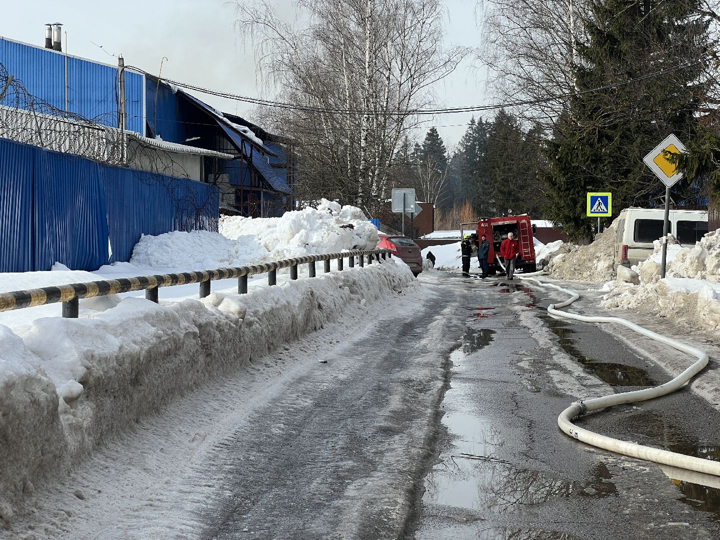 химки, чп, пожар, автосервис,