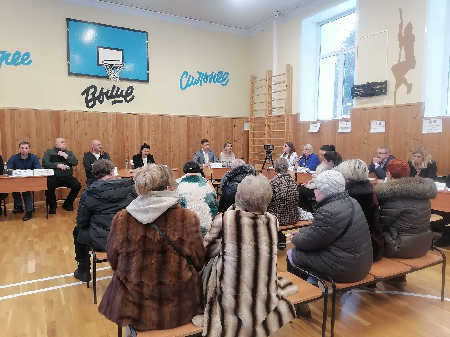 выездная администрация, школа,электричество,