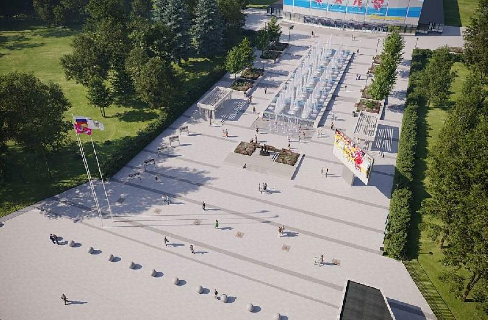 восркесенск, благоустройство, площадь, реконтсрукция, нацпроект,