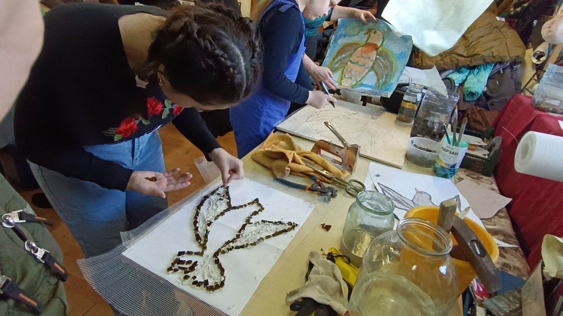 храм, беслан, лобня, детская школа мозаики,