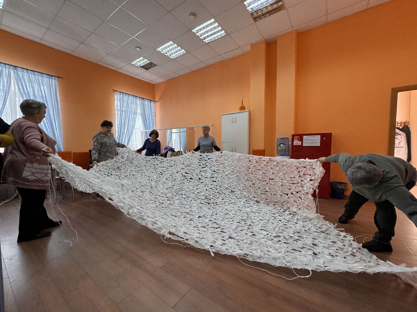 шаховская, активное долголетие, сети, маскировочная сеть,