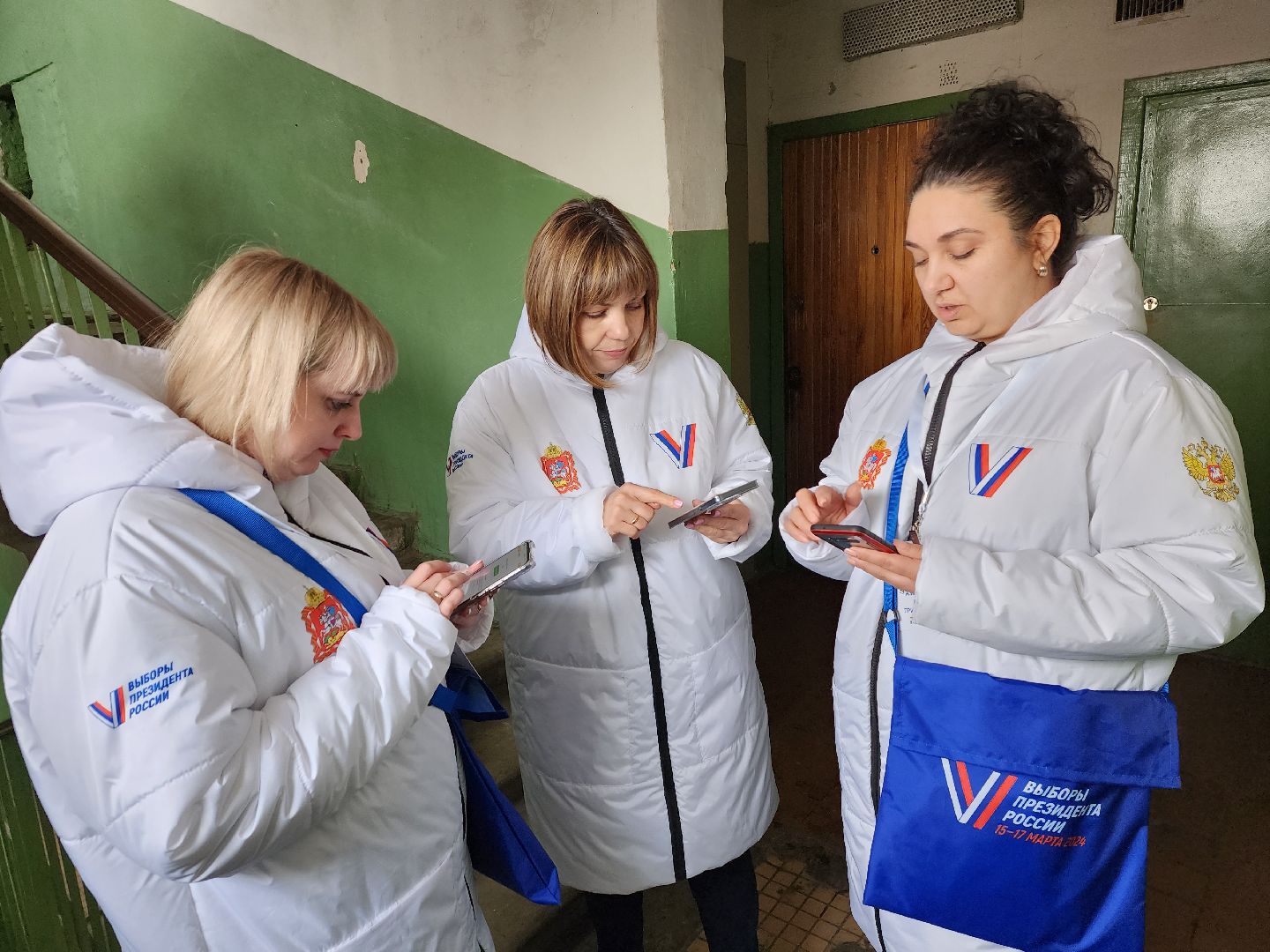 пушкино, выборы президента 2024, избиратели, уик, обход квартир,