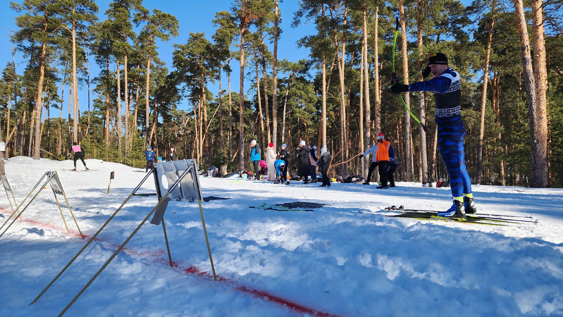 спорт ступино, спорт в подмосковье, лыжные гонки,