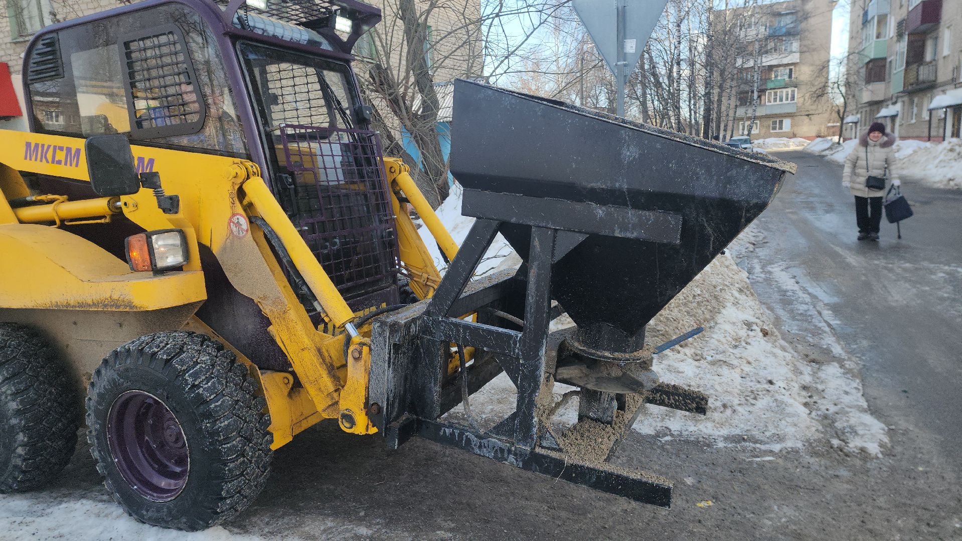 снег и наледь, шатура, гололед, гололедица, жкх, жкх и благоустройство, жкх подмосковье,