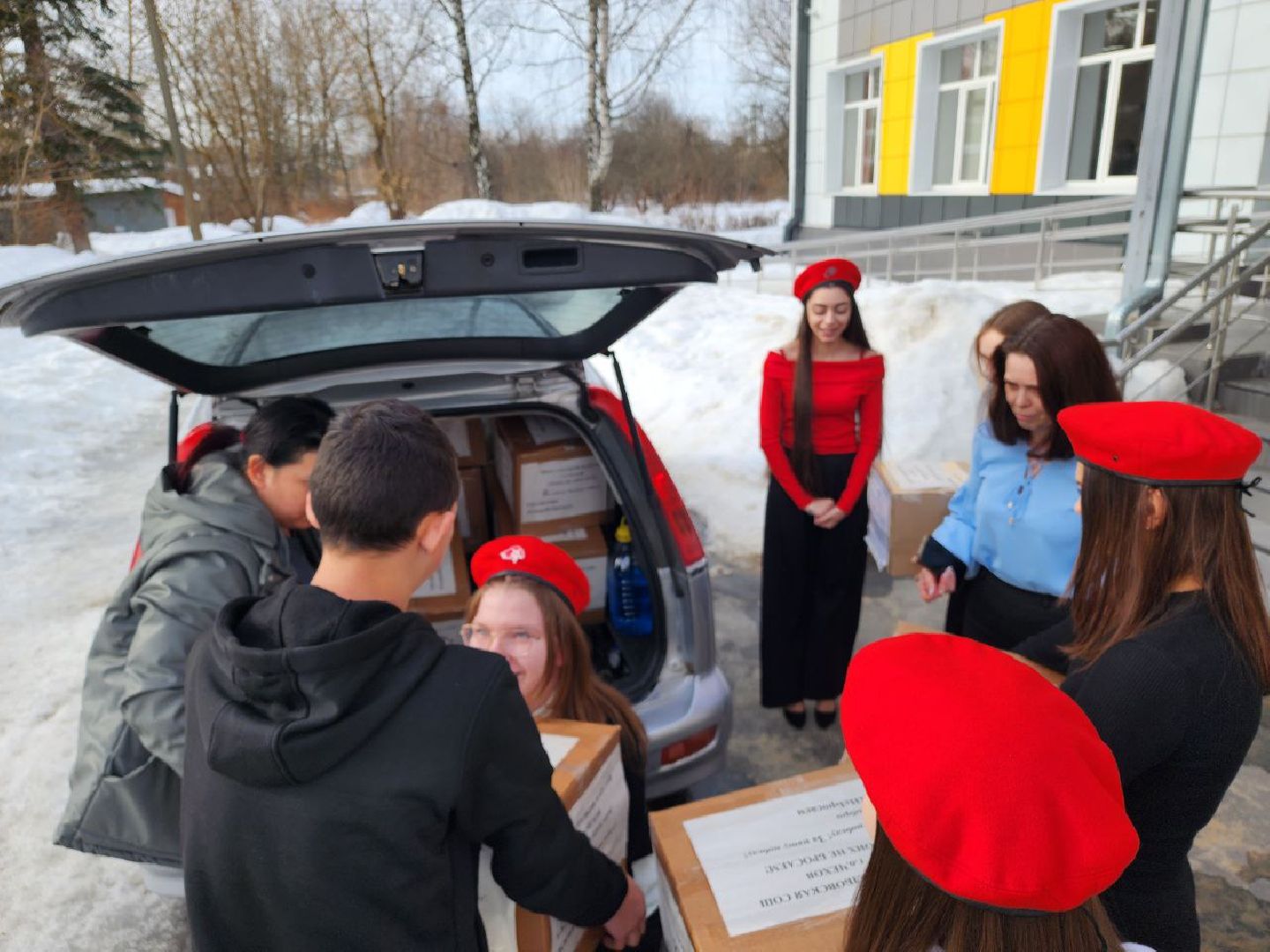 чехов, спецоперация, школа, помощь, военнослужащий,