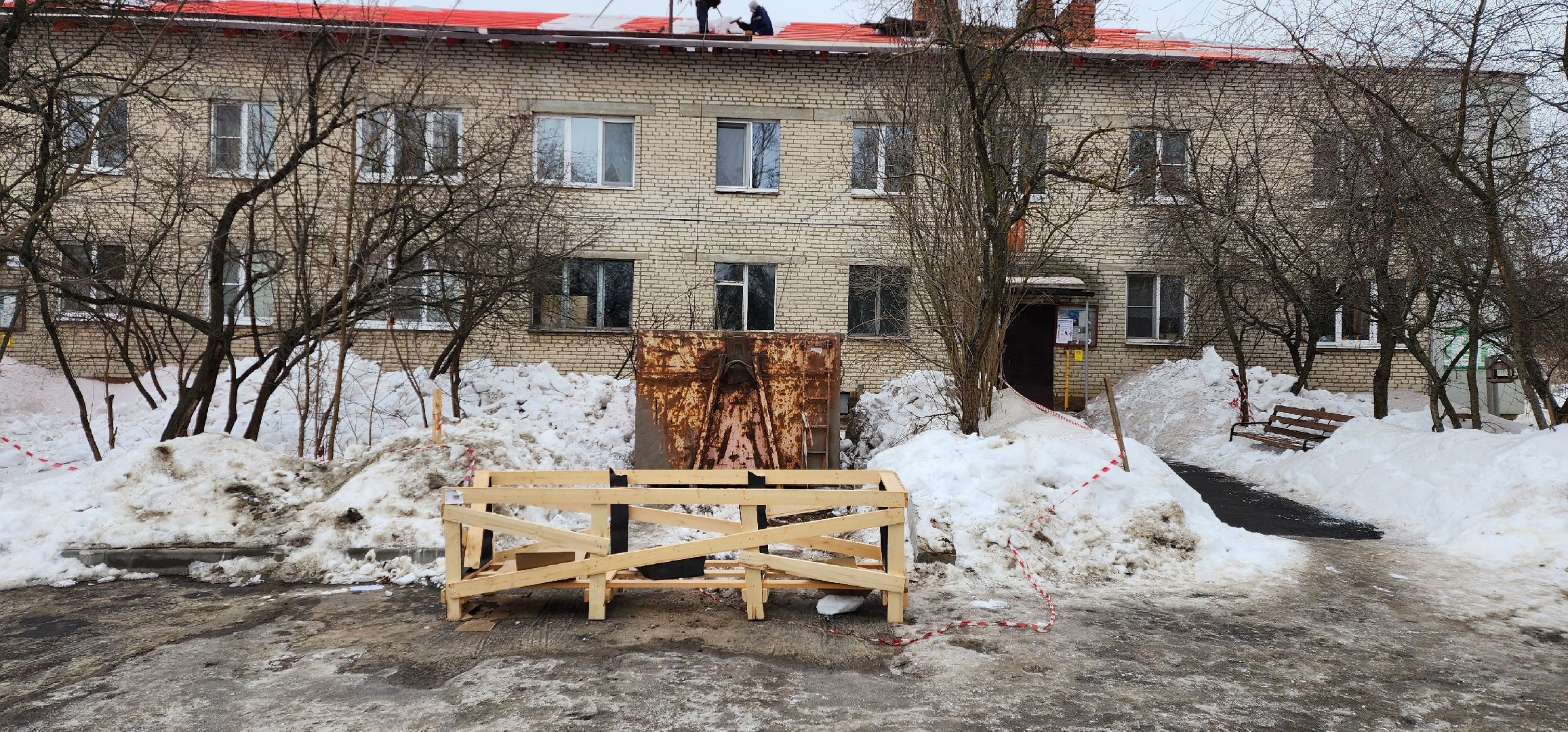 бронницы, жкх, ремонт кровли, поселок совхоза Бронницкий,