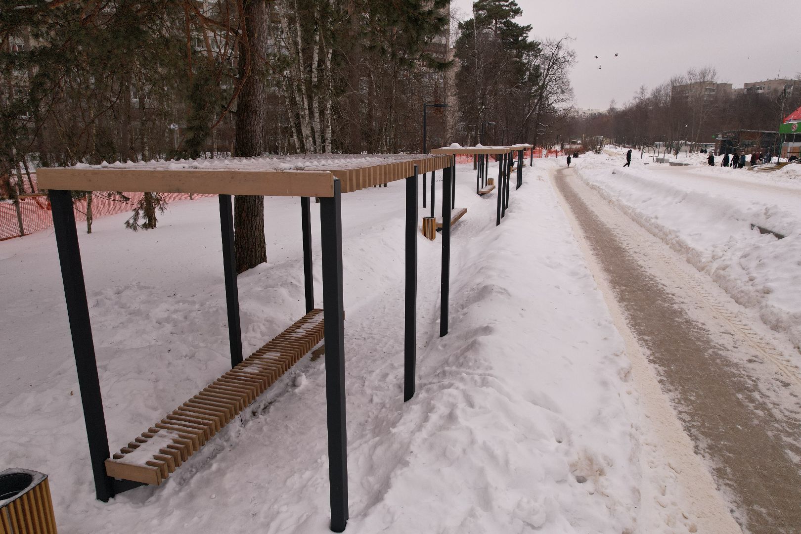 видео с коптера, протвино, благоустройство,