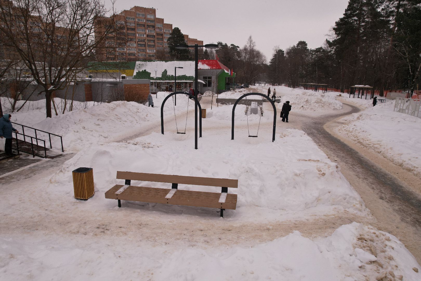 видео с коптера, протвино, благоустройство,