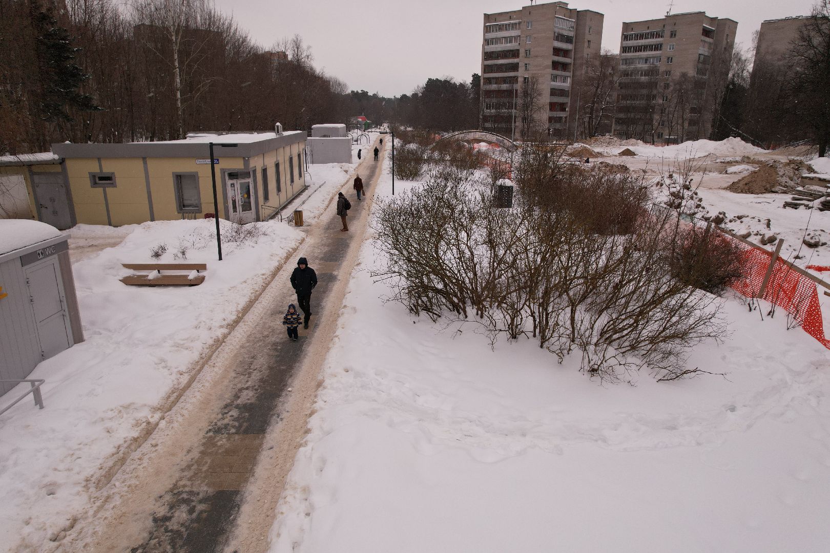 видео с коптера, протвино, благоустройство,