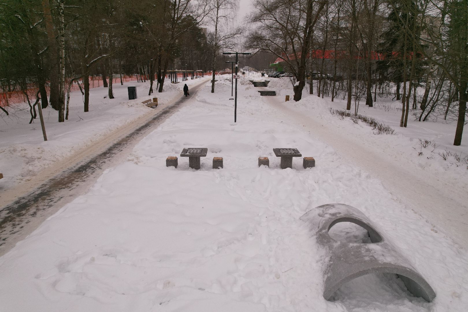видео с коптера, протвино, благоустройство,