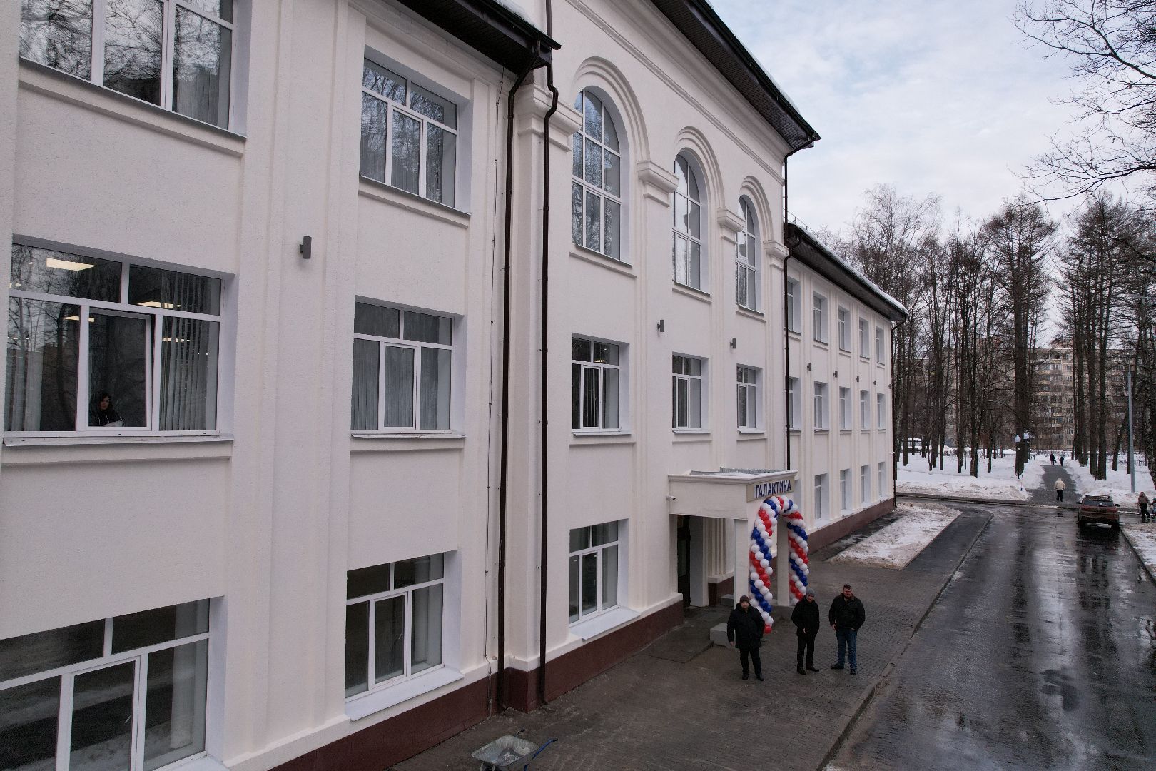 видео с коптера, мытищи, дети, детский центр,