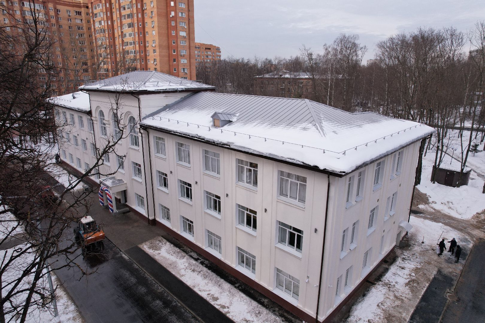 видео с коптера, мытищи, дети, детский центр,