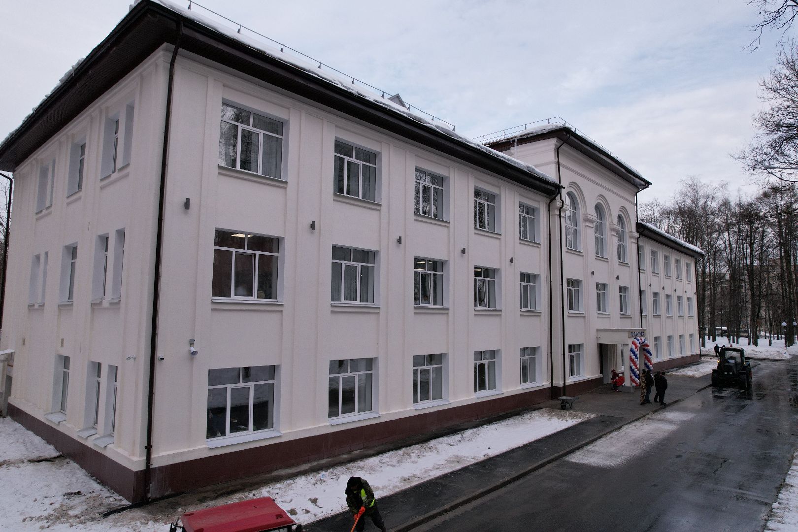 видео с коптера, мытищи, дети, детский центр,