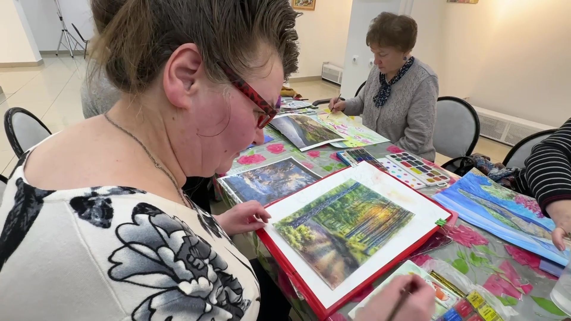 Реутов, музей, рисование, кисти, мастер-класс, живопись,