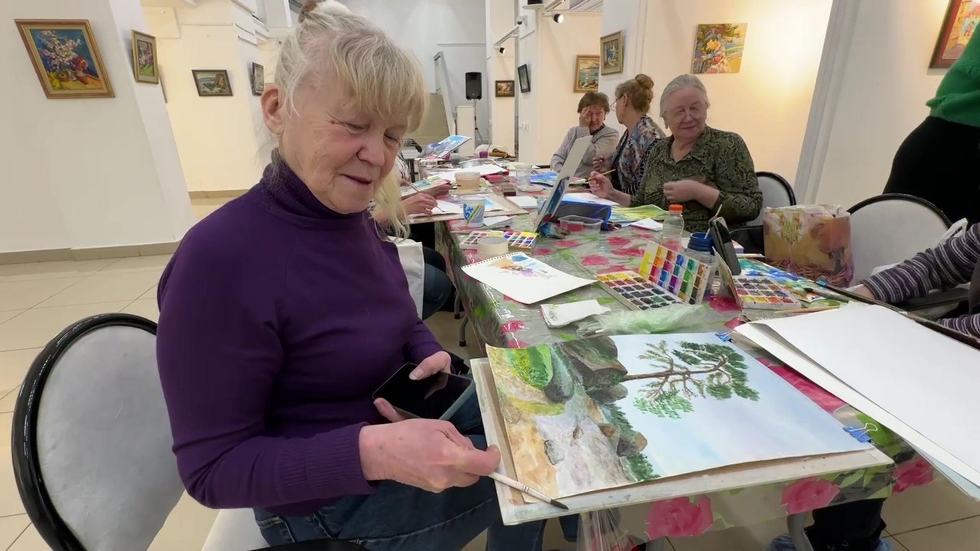 Реутов, музей, рисование, кисти, мастер-класс, живопись,