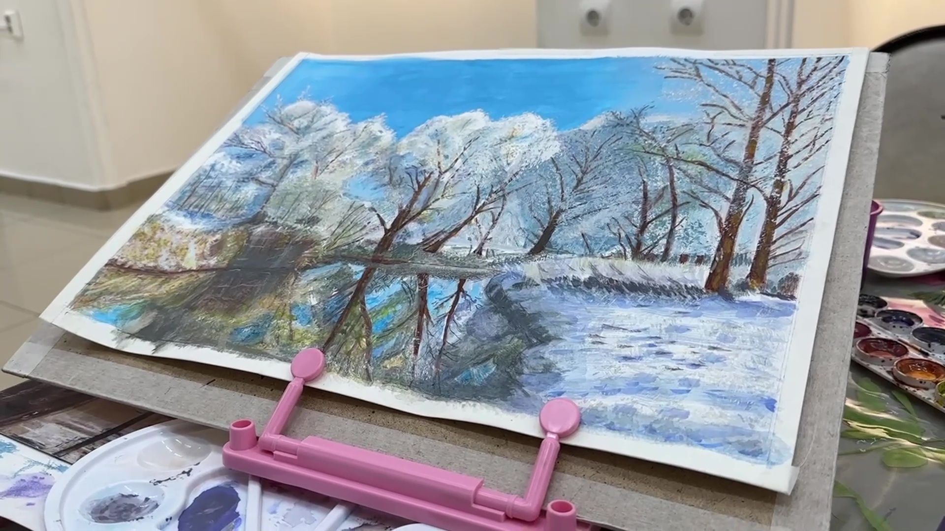 Реутов, музей, рисование, кисти, мастер-класс, живопись,