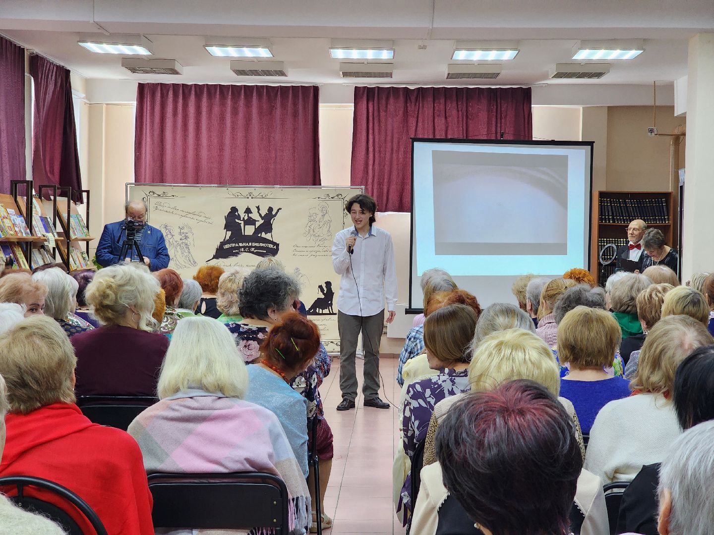 ногинск, библиотека, активное долголетие, 8 марта,