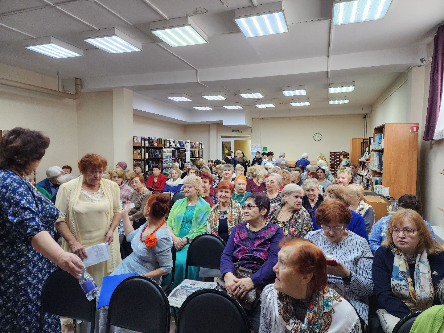 ногинск, библиотека, активное долголетие, 8 марта,