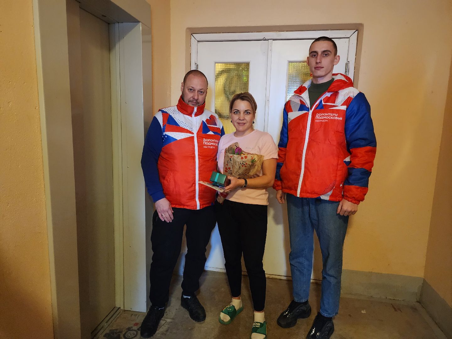 Подольск, 8 Марта, Поздравления, волонтеры подмосковья,