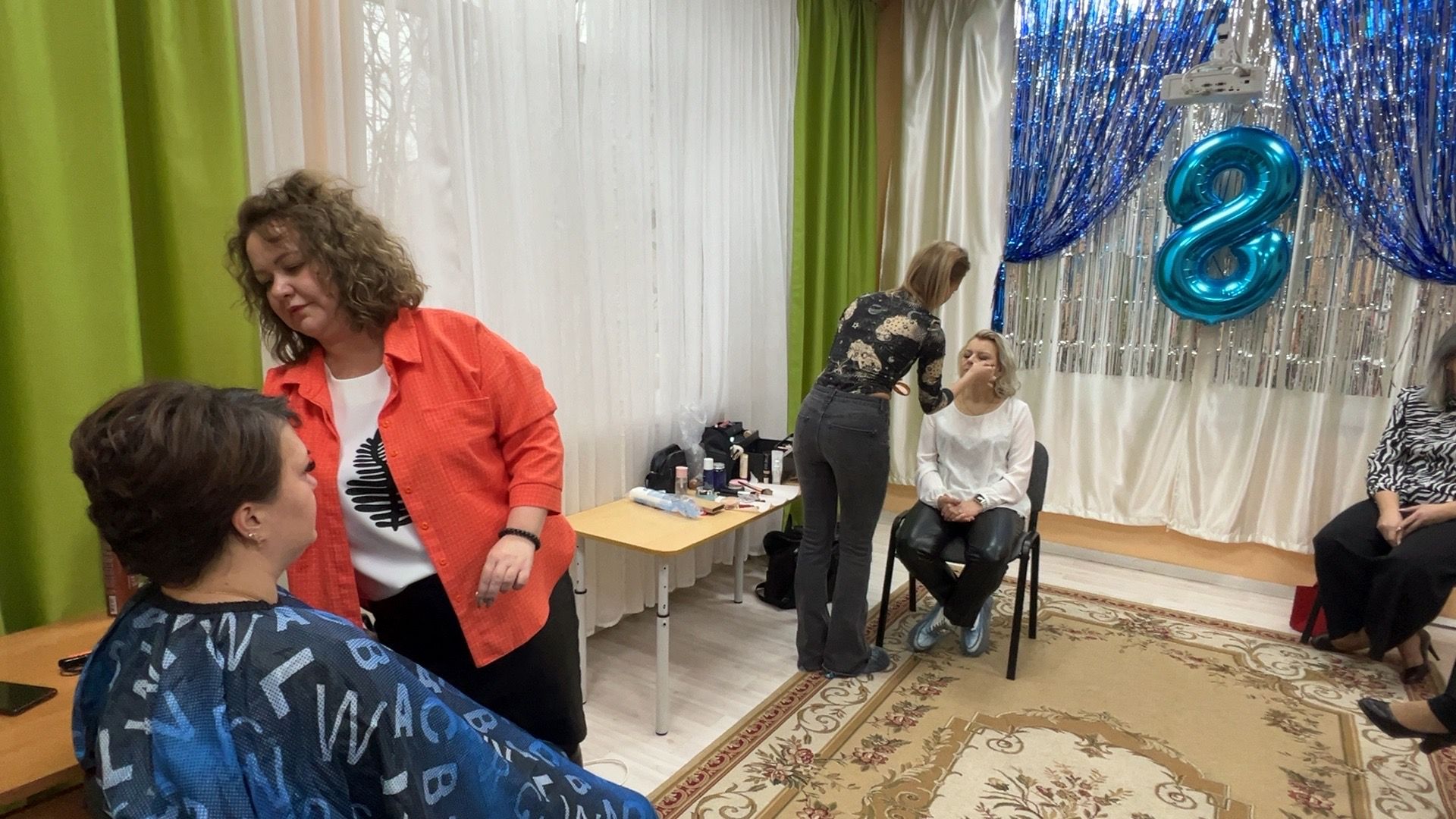 Солнечногорск, благотворительная акция, мамы, 8 марта, Макияж,