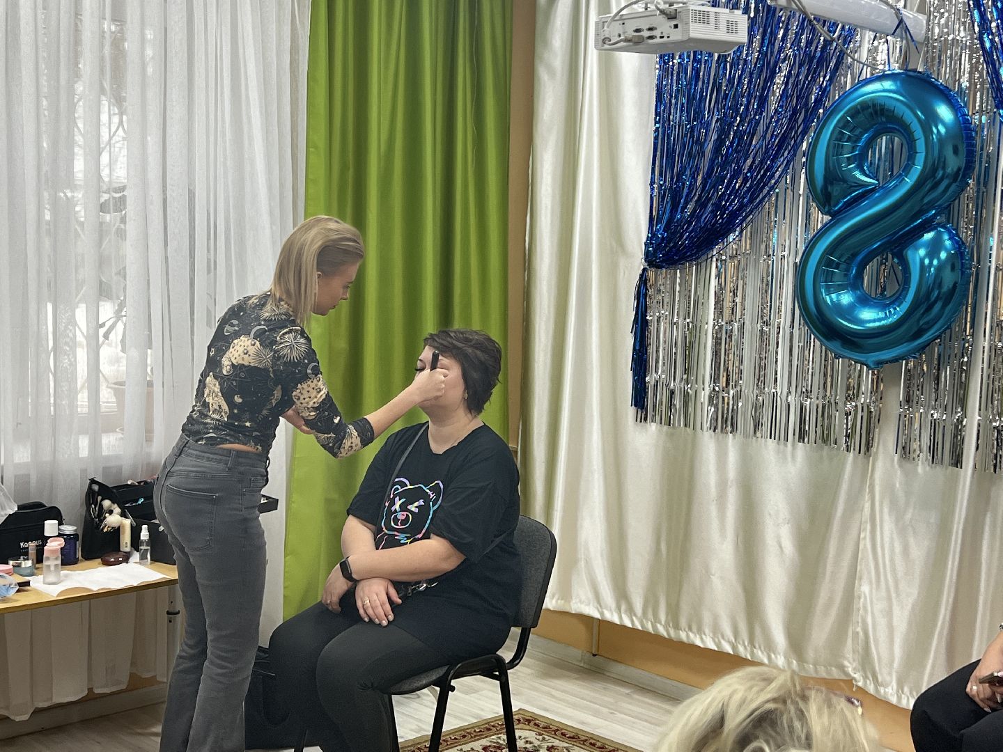 Солнечногорск, благотворительная акция, мамы, 8 марта, Макияж,