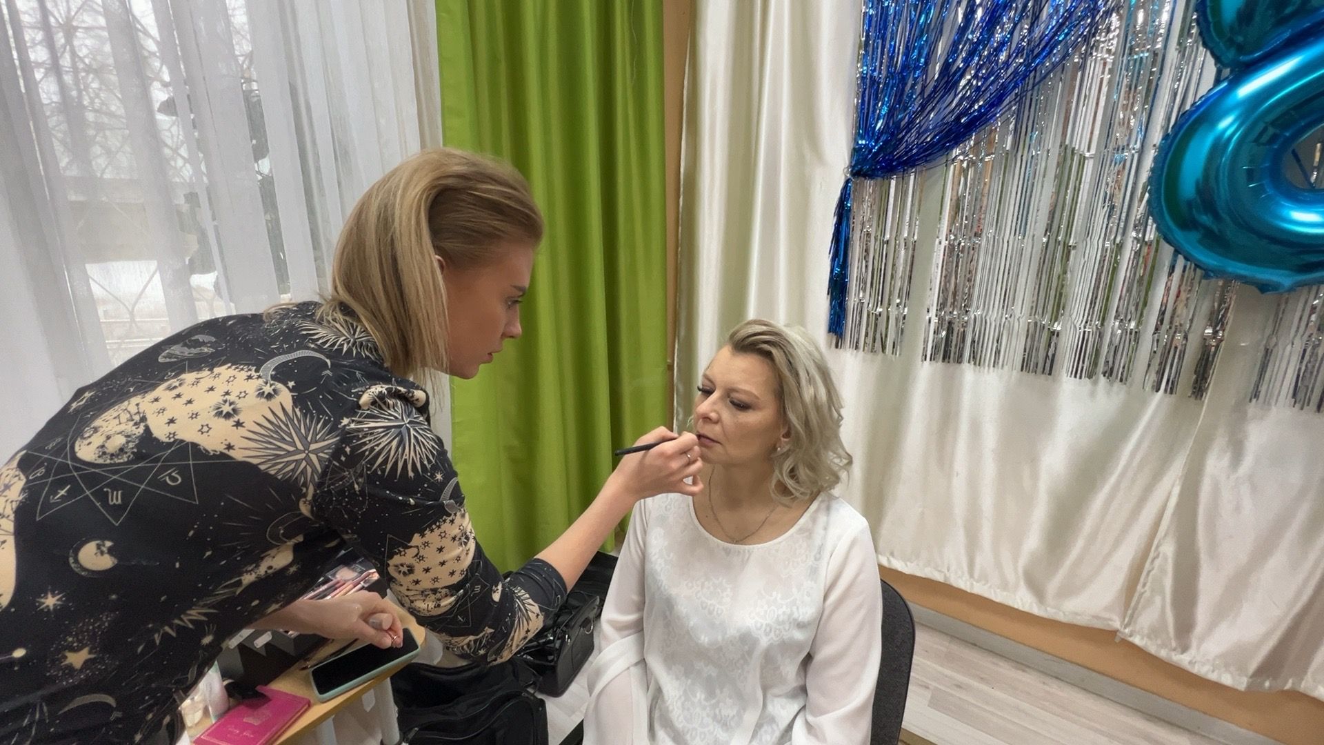 Солнечногорск, благотворительная акция, мамы, 8 марта, Макияж,