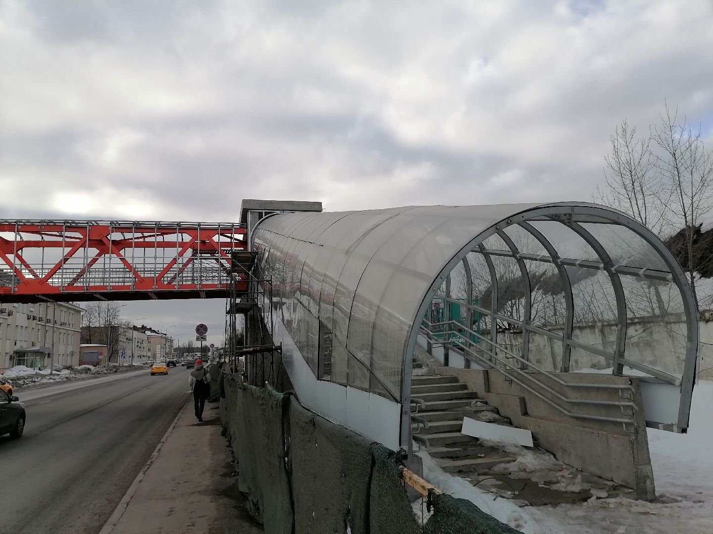 Остекление, мост,Шереметьево,