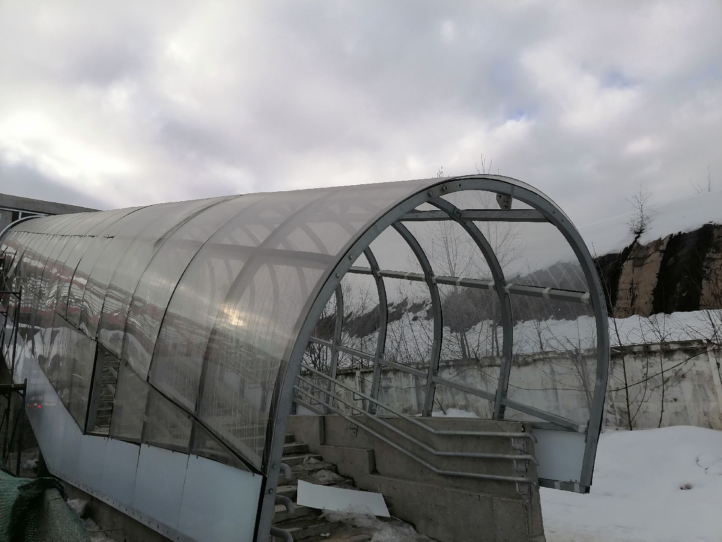 Остекление, мост,Шереметьево,