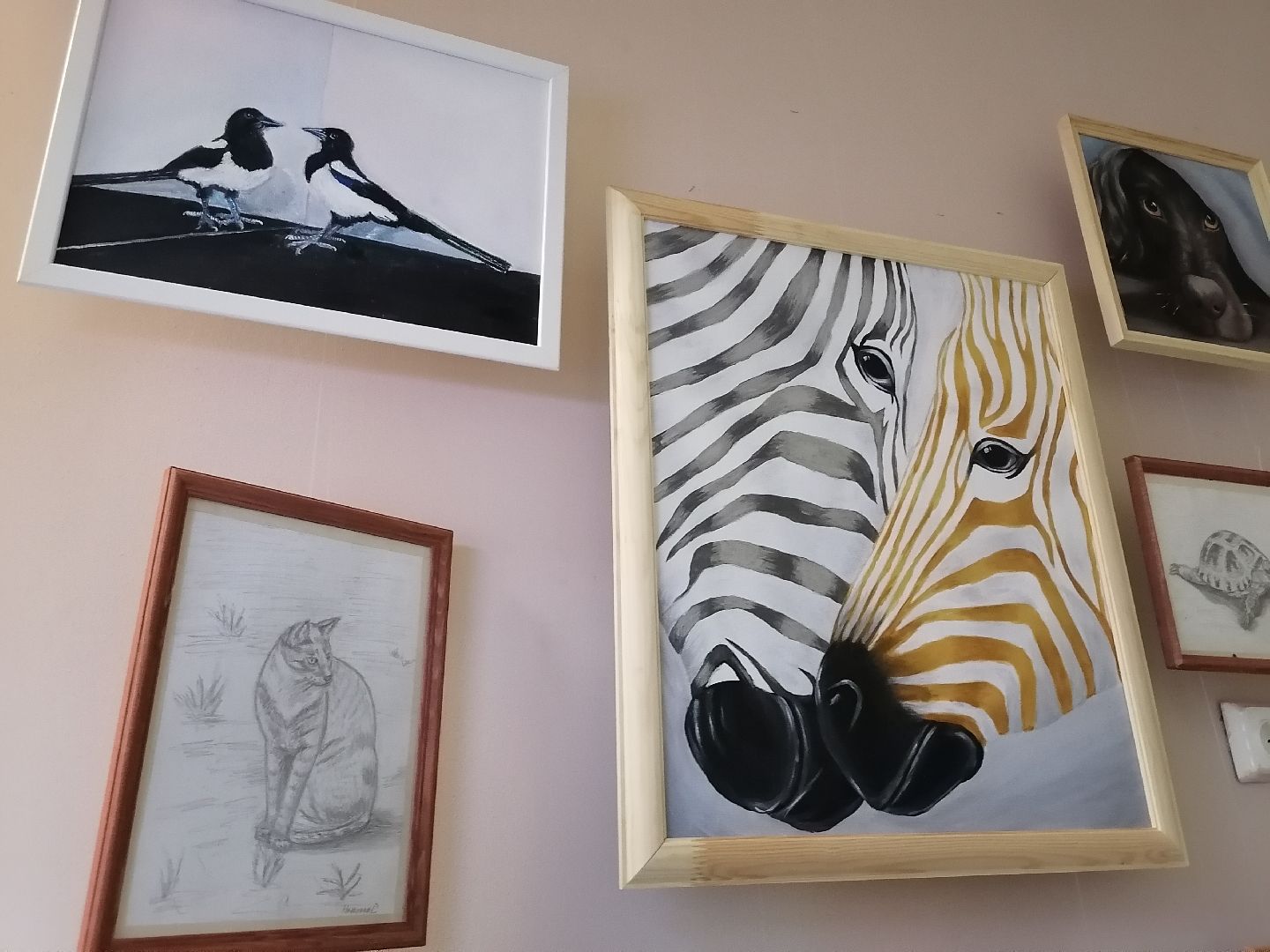 Животные, Рисунки, Картины, Дом культуры,