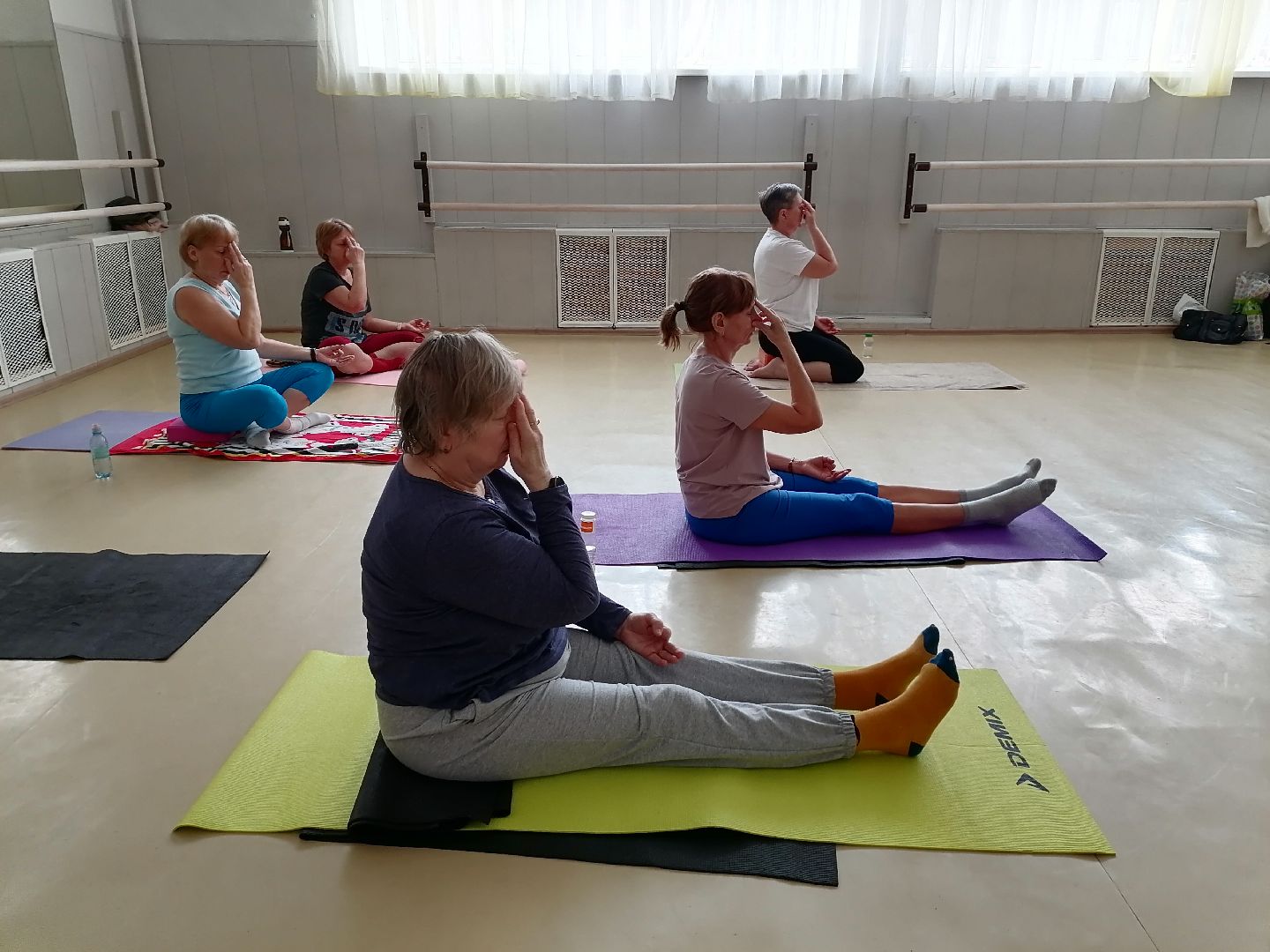 Йога, спорт в подмосковье, активное долголетие,