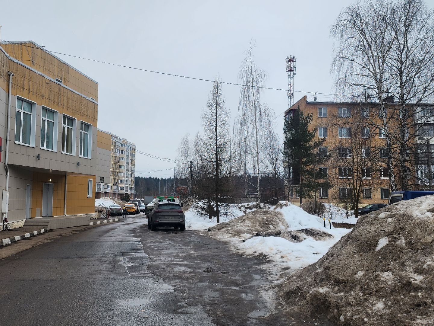 Звенигород, дороги подмосковья, Строительство,