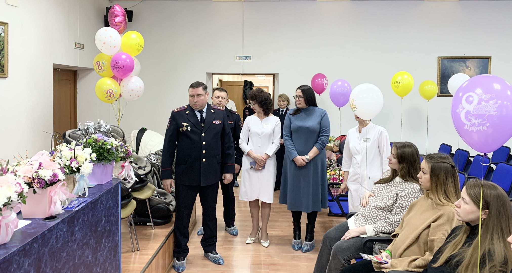 Балашиха, Подмосковье, Госавтоинспекция, 8 марта, Детские автокресла, безопасность детей,