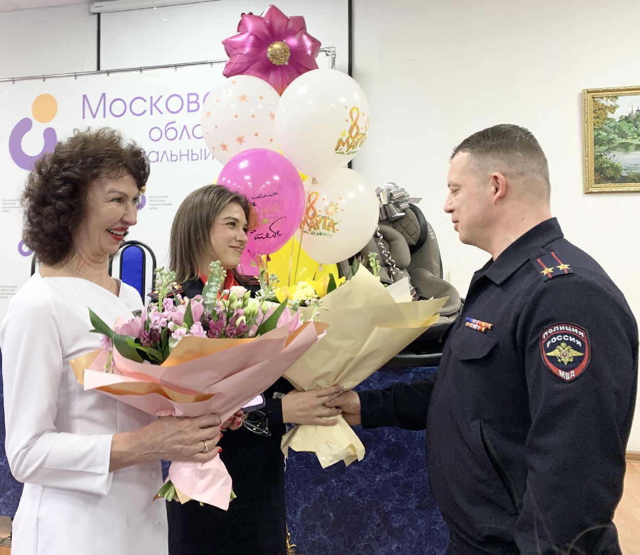 Балашиха, Подмосковье, Госавтоинспекция, 8 марта, Детские автокресла, безопасность детей,