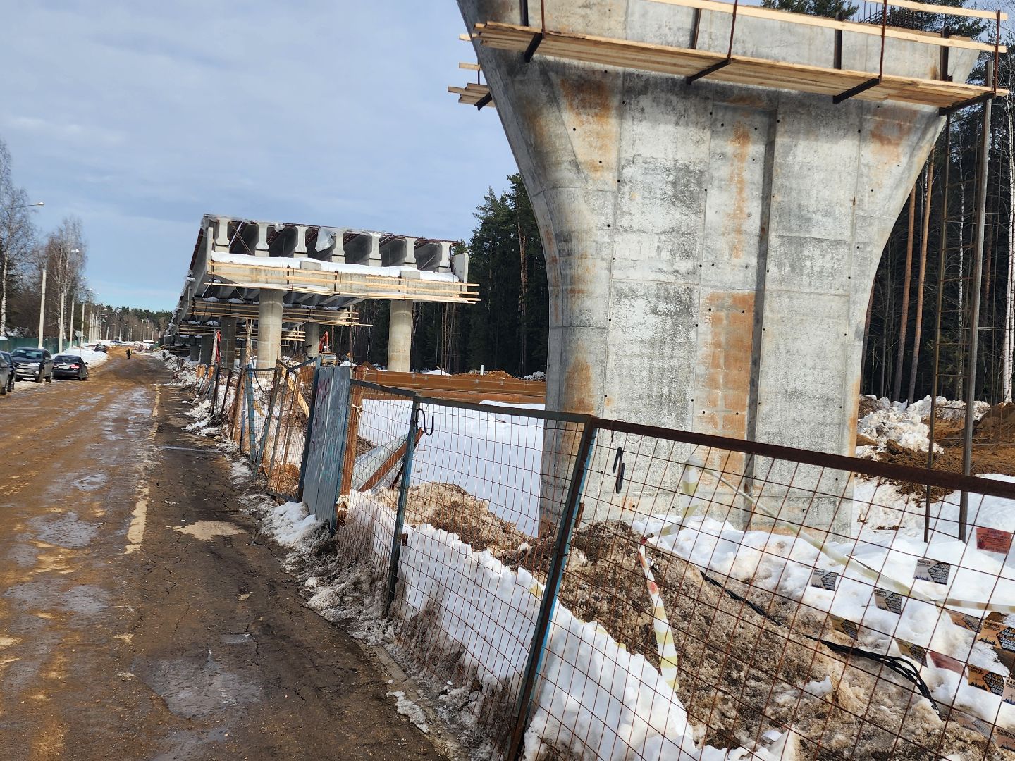 транспортная развязка, путепровод, мцд,